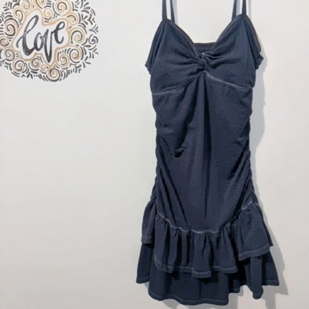ABERCROMBIE:Ruffle Skirt Summer Dress
